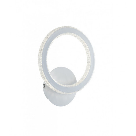 Applique LED intégré Bryant 1 ampoule Aluminium,Diffuseur acrylique blanc|Appliques murales|Luminaire Center