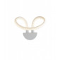 Applique LED intégré Heaven 1 ampoule Métal,Diffuseur acrylique blanc|Appliques murales|Luminaire Center