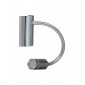 Applique avec liseuse Kepler 1 ampoule Métal Chrome|Appliques murales|Luminaire Center