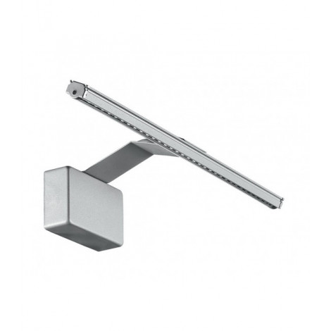 Applique à tableau Alcor 1 ampoule Aluminium Argent|Appliques murales|Luminaire Center