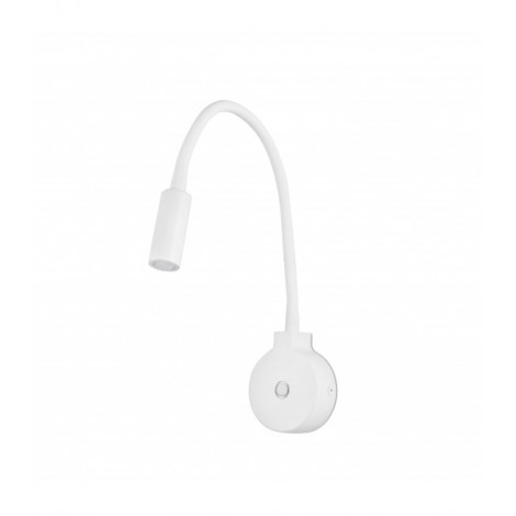 Applique avec liseuse Pixie blanc 1 ampoule 8cm|Appliques murales|Luminaire Center