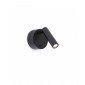 Applique avec liseuse Boc 1 ampoule Noir|Appliques murales|Luminaire Center