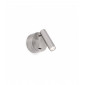 Applique avec liseuse Boc 1 ampoule Nickel|Appliques murales|Luminaire Center
