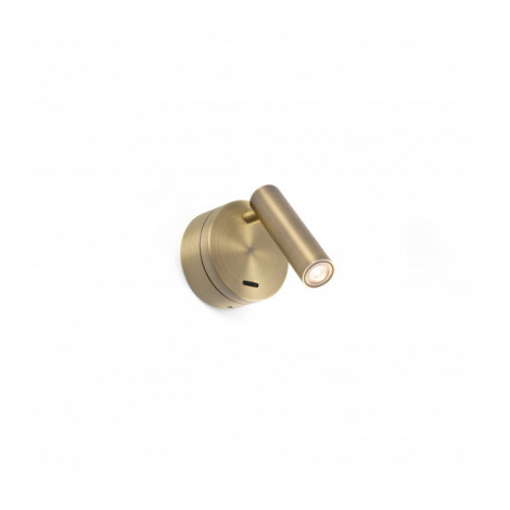 Applique avec liseuse Boc 1 ampoule Bronze|Appliques murales|Luminaire Center