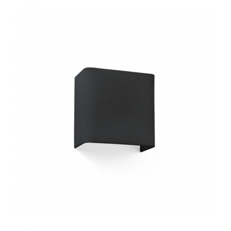 Applique murale Cotton Noir 1 ampoule 20,5cm|Appliques murales|Luminaire Center