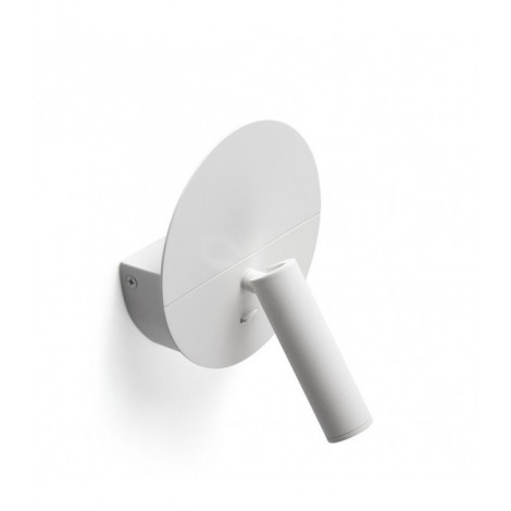 Applique avec liseuse Duas blanc mat 18,3 Cm|Appliques murales|Luminaire Center
