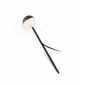 Applique globe Piccola Noir 1 ampoule 60,5cm|Appliques murales|Luminaire Center