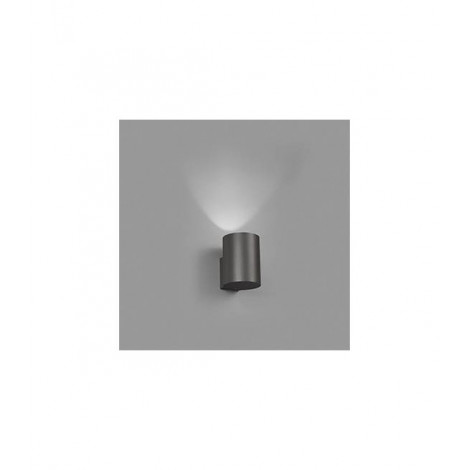 Applique avec liseuse Thon 1 ampoule Gris|Appliques murales|Luminaire Center