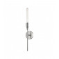 Applique murale Tara Acier Nickel poli 1 ampoule 59,7cm|Appliques murales|Luminaire Center