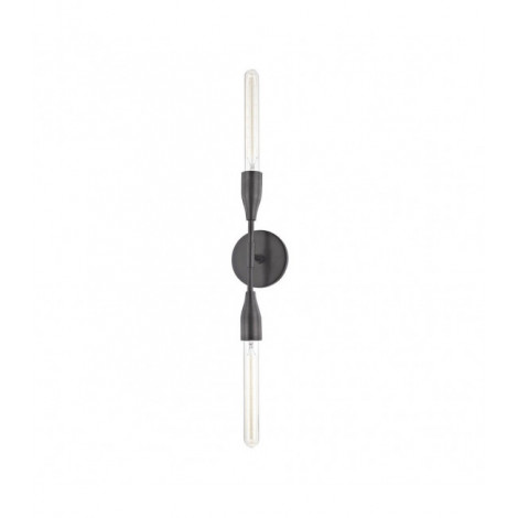 Applique murale Tara Acier Bronze vieilli 2 ampoules 76,2cm|Appliques murales|Luminaire Center