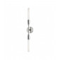 Applique murale Tara Acier Nickel poli 2 ampoules 76,2cm|Appliques murales|Luminaire Center