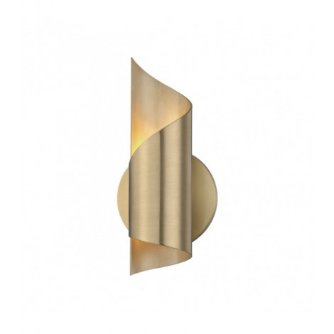 Applique murale Evie Acier Laiton 1 ampoule 24,8cm|Appliques murales|Luminaire Center