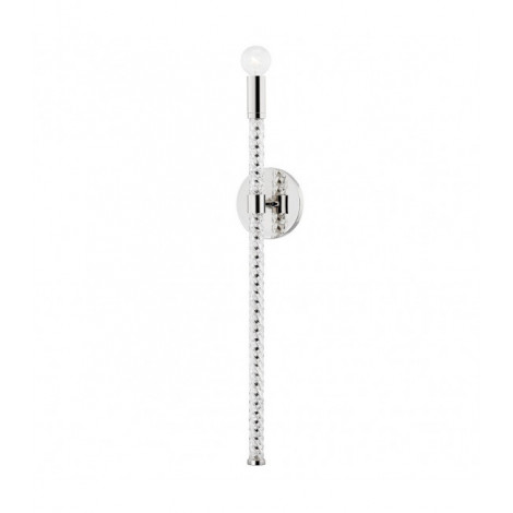 Applique murale Pippin Acier Nickel poli 1 ampoule 68,6cm|Appliques murales|Luminaire Center