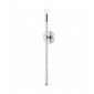 Applique murale Pippin Acier Nickel poli 1 ampoule 68,6cm|Appliques murales|Luminaire Center