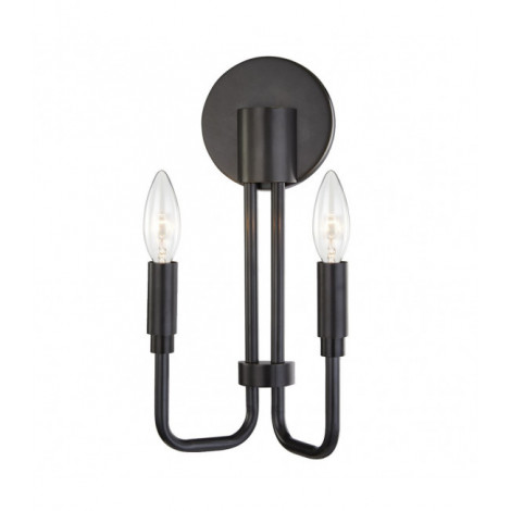 Applique murale Brigitte Acier Bronze vieilli 31,8 Cm|Appliques murales|Luminaire Center