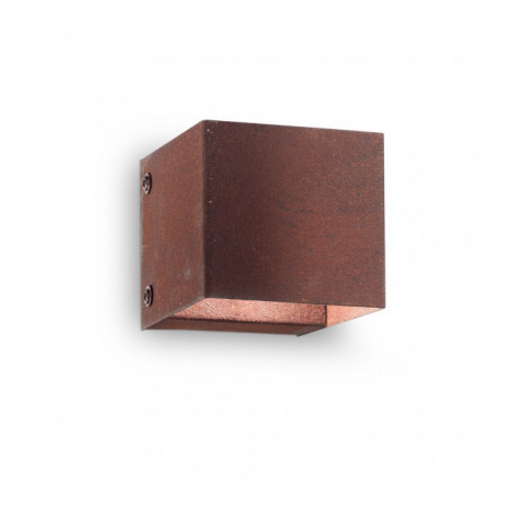 Applique murale Flash Métal Corten 1 ampoule 6cm|Appliques murales|Luminaire Center