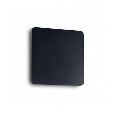 Applique murale Cover Aluminium Noir 1 ampoule 20cm|Appliques murales|Luminaire Center