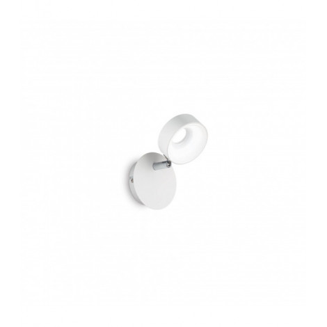Applique avec liseuse Oby Métal blanc 1 ampoule 10cm|Appliques murales|Luminaire Center