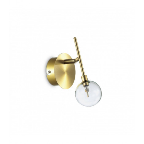 Applique avec liseuse Maracas Métal Laiton antique 1 ampoule 20cm|Appliques murales|Luminaire Center