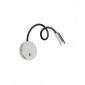 Applique avec liseuse Focus-2 1 ampoule Métal Chrome|Appliques murales|Luminaire Center