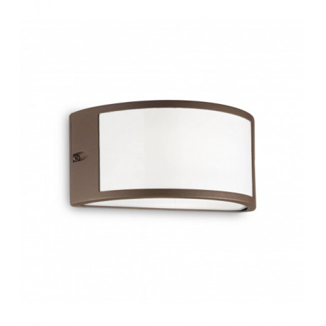Applique murale Rex-1 Aluminium Café 1 ampoule 12cm|Appliques murales|Luminaire Center
