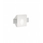 Applique encastrée Walky-3 Gypse blanc 1 ampoule 10cm|Appliques murales|Luminaire Center