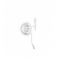 Applique avec liseuse Set Métal,aluminium blanc 20,5 Cm|Appliques murales|Luminaire Center