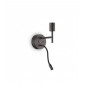 Applique avec liseuse Set Métal,aluminium Noir 20,5 Cm|Appliques murales|Luminaire Center