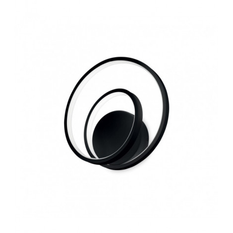 Applique LED intégré Oz Métal,plastique Noir 1 ampoule 30cm|Appliques murales|Luminaire Center