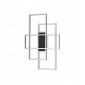 Applique LED intégré Frame Métal,plastique Noir 1 ampoule 6cm|Appliques murales|Luminaire Center