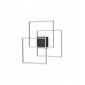 Applique LED intégré Frame Métal,plastique Noir 1 ampoule 9cm|Appliques murales|Luminaire Center