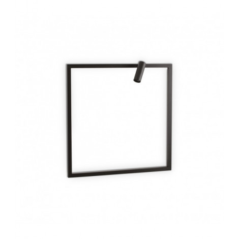 Applique LED intégré Syntesi Métal Noir 1 ampoule 60cm|Appliques murales|Luminaire Center