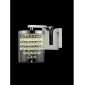 Applique design Florina Chrome 18 Cm|Appliques murales|Luminaire Center