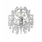 Applique design Sofiero Métal Chrome 1 ampoule 21cm|Appliques murales|Luminaire Center