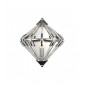 Applique design Gerda Chrome 1 ampoule 30cm|Appliques murales|Luminaire Center