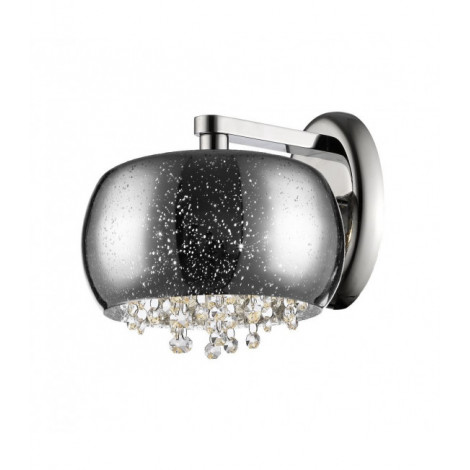 Applique design Luna Chrome 1 ampoule 23cm|Appliques murales|Luminaire Center