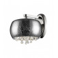Applique design Luna Chrome 1 ampoule 23cm|Appliques murales|Luminaire Center