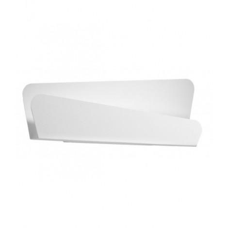 Applique murale Bascia Acier blanc 2 ampoules 15cm|Appliques murales|Luminaire Center