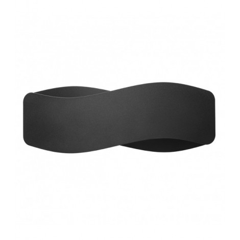 Applique murale Tila Up Acier Noir 2 ampoules 15cm|Appliques murales|Luminaire Center