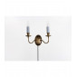 Applique murale Georgian Bronze 2 ampoules 18cm|Appliques murales|Luminaire Center