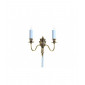 Applique murale Goodwood Laiton poli 2 ampoules 22,5cm|Appliques murales|Luminaire Center