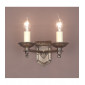 Applique murale Tudor Bronze 2 ampoules 16cm|Appliques murales|Luminaire Center