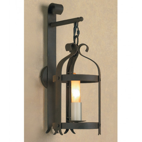 Applique murale Villa Fer Vielli 1 ampoule 45cm|Appliques murales|Luminaire Center