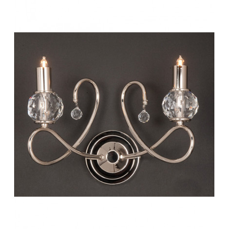 Applique murale Novara Or 2 ampoules 20cm|Appliques murales|Luminaire Center