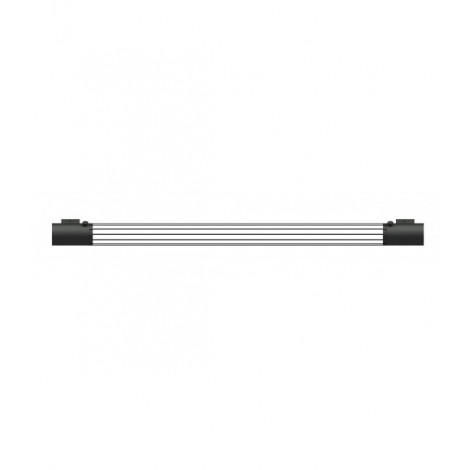 Applique murale Valo Acier Noir 1 ampoule 8cm|Appliques murales|Luminaire Center