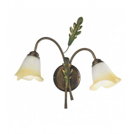 Applique murale QUERCIA Verre,Métal|Appliques murales|Luminaire Center