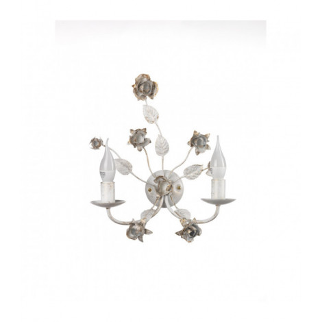 Applique murale CAROLINA 2 Light Métal Ivoire|Appliques murales|Luminaire Center