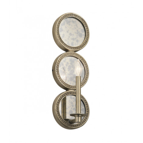 Applique murale Rosalie Acier Or|Appliques murales|Luminaire Center