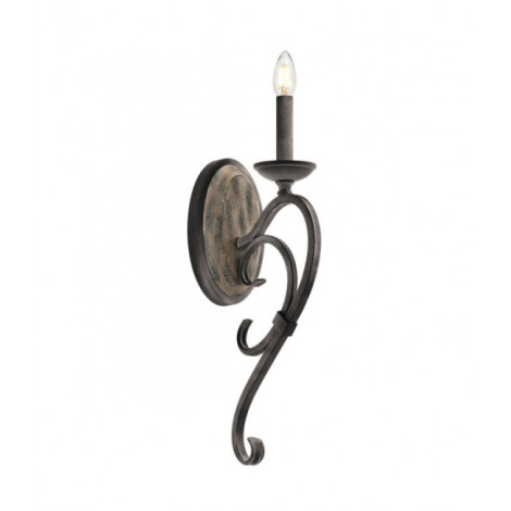 Applique murale Taulbee Bois plaqué Zinc|Appliques murales|Luminaire Center