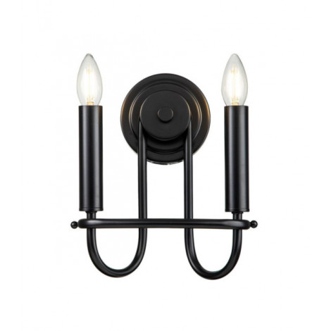 Applique murale Capitol Acier Noir|Appliques murales|Luminaire Center